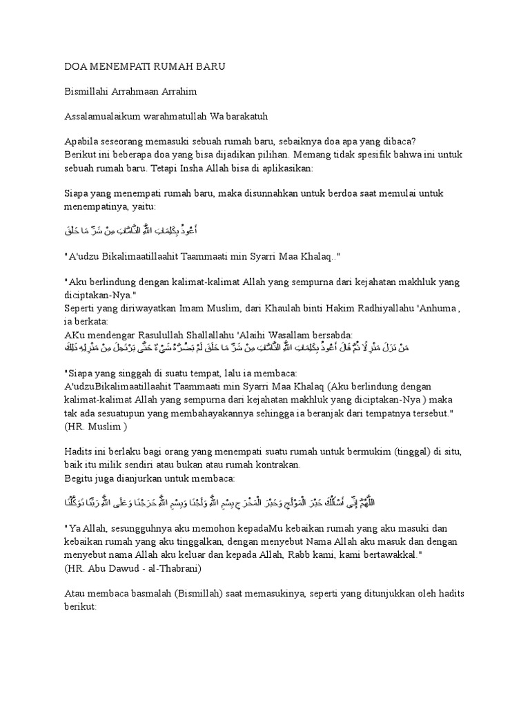 Download 71+ Contoh Surat Al Baqarah Untuk Menempati Rumah Baru Gratis Terbaru