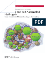 Polymeric and Self Assembled Hydrogels - From Fundamental Understanding To Applications