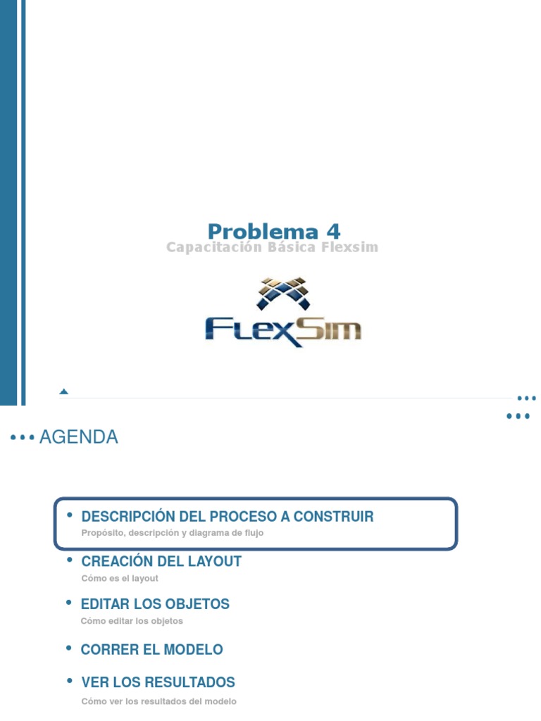 Capacitación en Flexsim: Creación de Layouts | PDF | Máquina elevadora ...