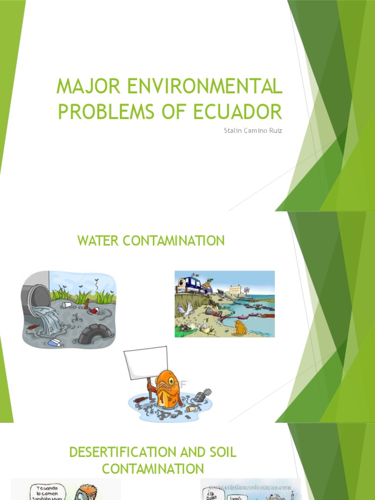 The Devastating Environmental Issues Plaguing Ecuador and Potential ...