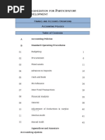 Finance & Accounts SOP (Final)