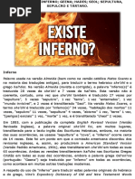 Estudo Sobre Inferno; Geena; Hades; Seol; Sepultura, Sepulcro e Tártaro.