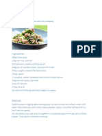 Pea,Tuna White Bean Salad