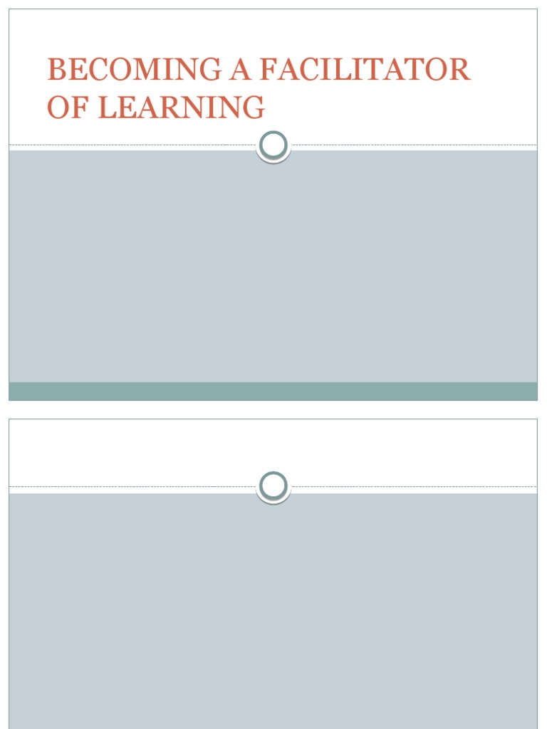 Effective Learning Facilitation Skills | PDF | Facilitator | Observation