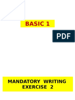 B01 Mandatory Writing Exercise 2