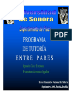 Programa de Tutoria Entre Pares