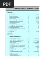 Condenser Calculation