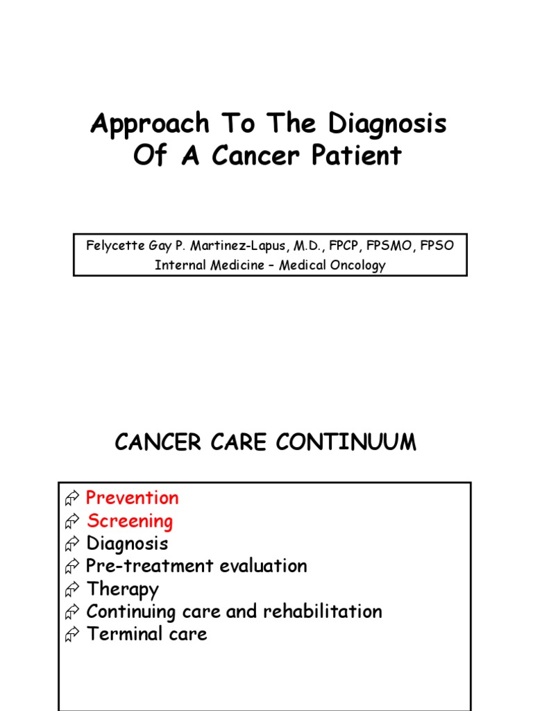 case study of cancer patient