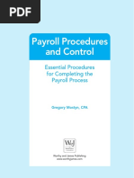 Payroll Procedures and Control