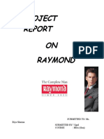 21556096-Project-on-Raymond.doc