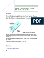 Transport Phenomena - Fluid Mechanics Problem (Newtonian Fluid Flow in a Circular Tube)-- Materi perkuliahan