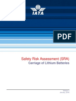 IATA Safety Risk Assessment Carriage of Lithium Batteries v.2