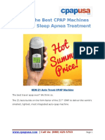 Choose The Best Auto CPAP Machines For Better Sleep Apnea Treatment