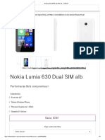 Nokia Lumia 630 Dual SIM Alb - Telekom