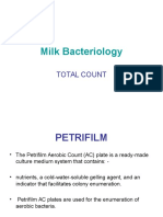 Aerobic Plate Count 8 Jan 11