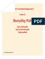 Sheet-Piling Walls PDF