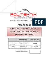 PTSS-PK-PS-13 (Pengurusan Penyenggaraan Perkakasan Komputer Dan Sistem Rangkaian) .