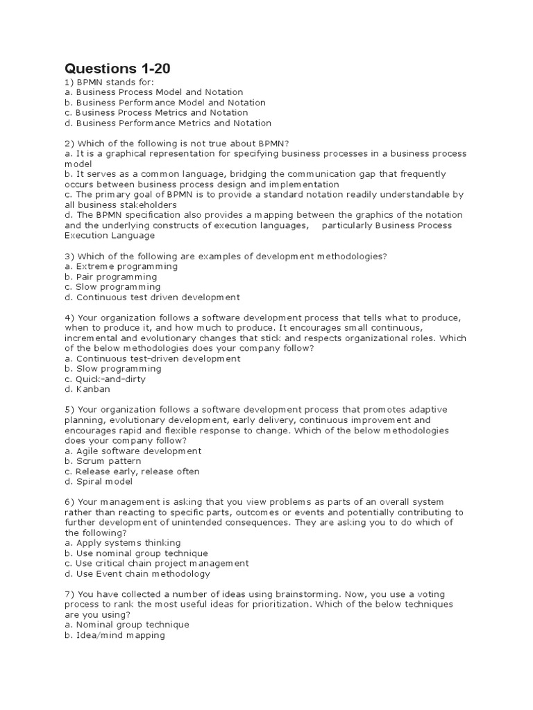PMI-ACP Prüfungsmaterialien