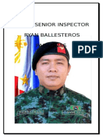 Police Senior Inspector Ryan Ballesteros Pabalinas