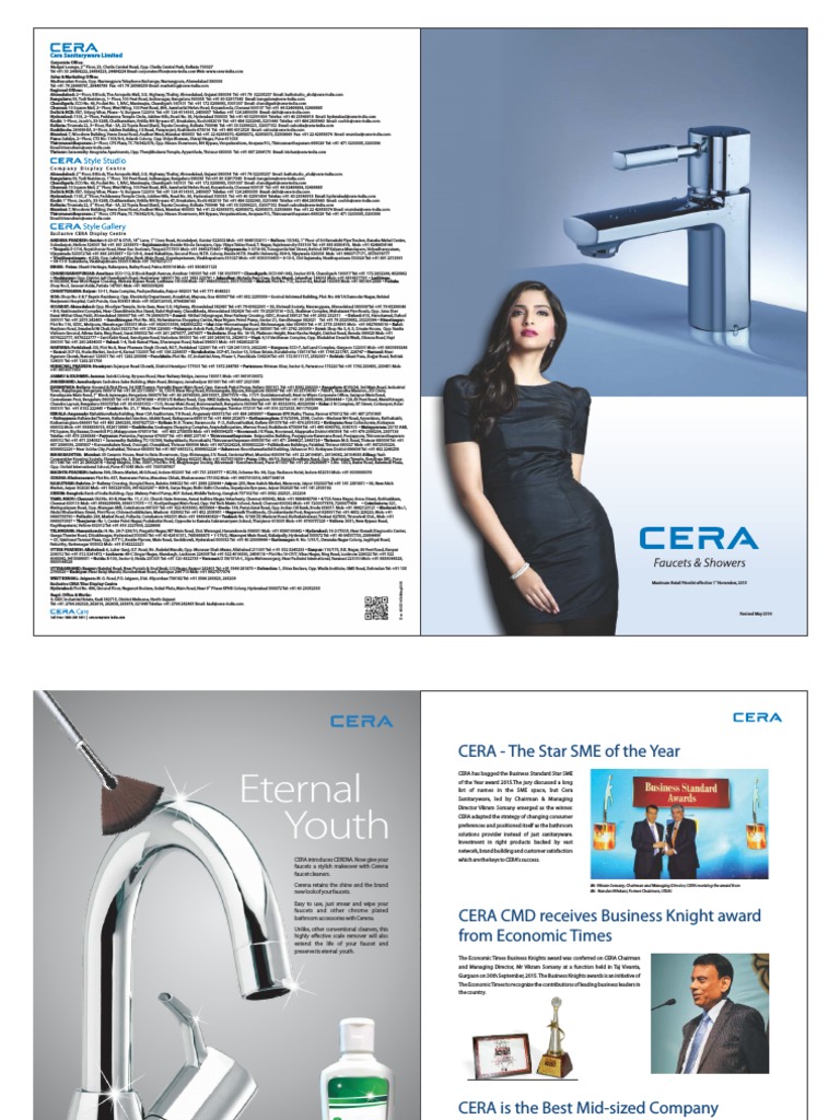 Faucet MRP Catalogue May 2016 PDF | PDF | Tap (Valve) | Building Materials