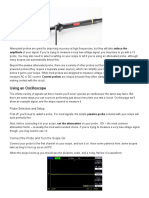 Using An Oscilloscope: Probe Selection and Setup