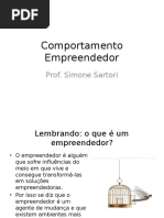 Comportamento Empreendedor