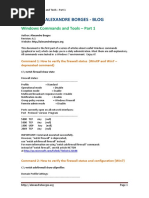 Windows Command and Tools Part 1