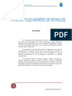 226026244 Informe Nº02 de Fluidos i Numero de Reynolds Henricito Listo Docx