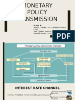 Monetary Policy Transmission: Group 4