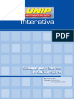 Sistemas para Internet e Software Livre - Unid I