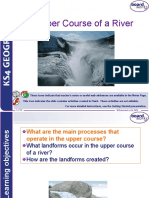 Landforms in The Upper Course