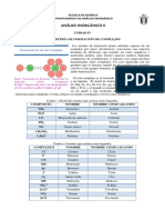 Volumetría de Formación de Complejos - Estudiantes