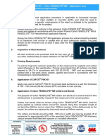 PCTDS 001 Revision 2 Fendolite MII Application Onto Horizontal Storage Vessels