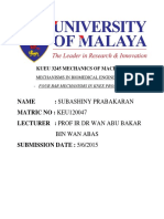 Mechanisms in Biomed Eng 