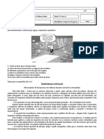 06. Avaliação 2 - Interpretação de Texto - TESTE - 9º ano A.pdf