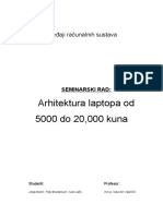 Arhitektura Laptopa Od 5000 Do 20000 Kuna