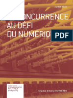 Charles-Antoine Schwerer - La Concurrence Au Défi Du Numérique