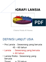 Demografi Lansia