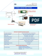 Wireless Strain Gauge Wise Stg900: Foil Type: Standard Use For Common Structures