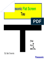 PANASONIC MD2 and E3D Chassis Technical Guide PDF