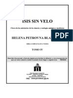 Blavatsky, H P - Isis Sin Velo 4.doc