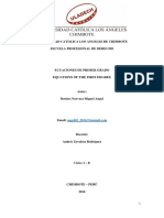 Monografia Ecuaciones de I Grado PDF