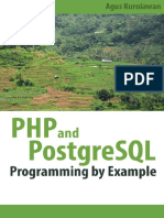 PHP and PostgreSQL Programming by Example PDF