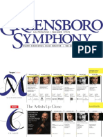 The Greensboro Symphony Orchestra 2016-2017 Season Brochure