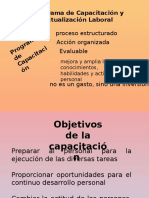 programas de capacitacion y actualizacion personal