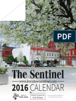 2016sentinel Calendar