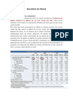 Balanza de Pagos Reporte de Inflacion Junio2016