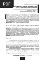 A Mesa Com Manguel - CONTRIBUIÇÕES DA LEITURA LITERÁRIA NA FORMAÇÃO DOCENTE