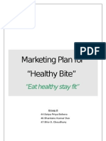 Marketing Plan for Healthy Bite