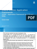 OUAF - Application Framework For CCB and RMB - Overview Part 1 of 3